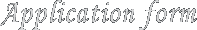 Application form
